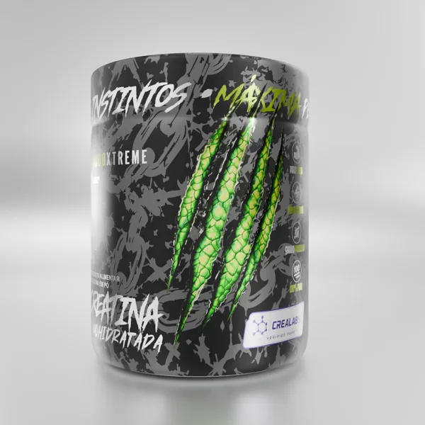 Pote KOMODOXTREME Creatina — arraste para girar